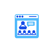 Conferencing gives a group of users the ability to meet and speak via voice and video from multiple locations.